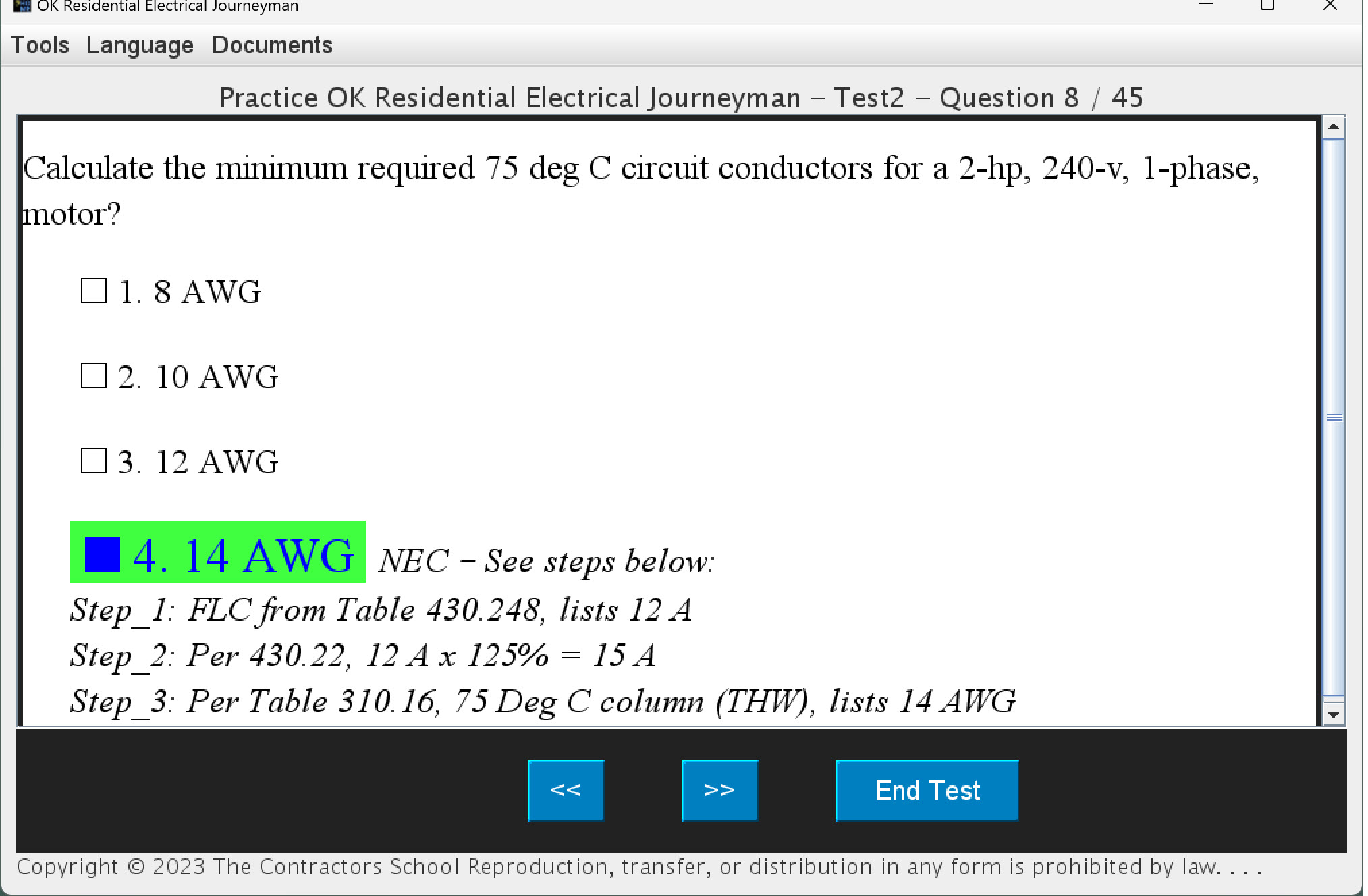 Oklahoma Residential Electrical Journeyman Exam Preparation